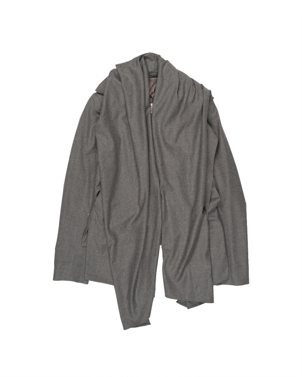 Maison Margiela 1 neck scarf laine blazer jacket thumbnail