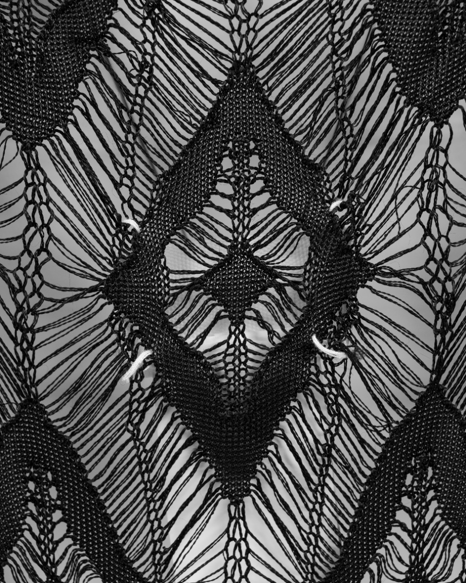 Maison Margiela Artisanal Gauge lace long dress thumbnail