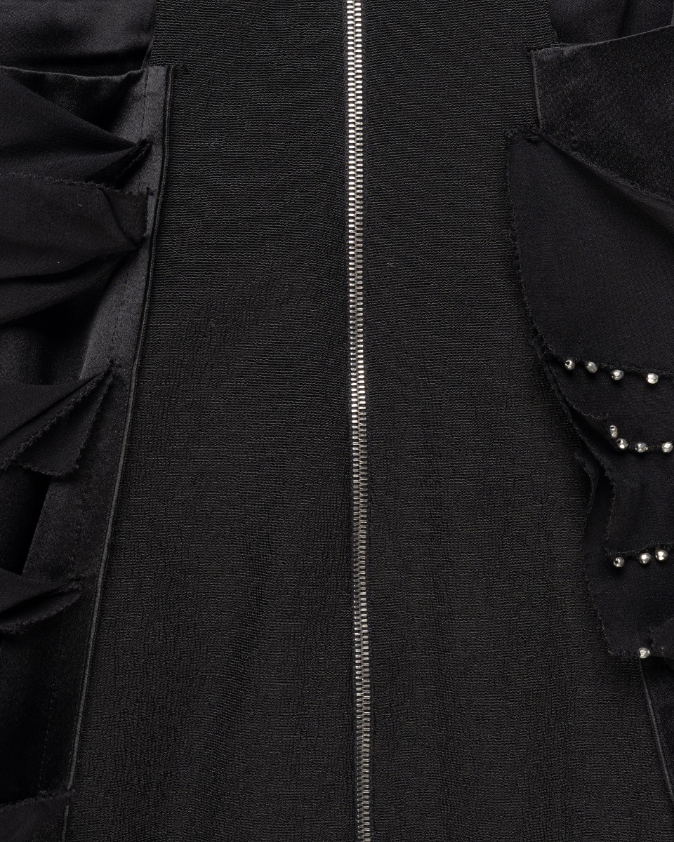 Marc Jacobs crystal-embellished silk mini dress thumbnail