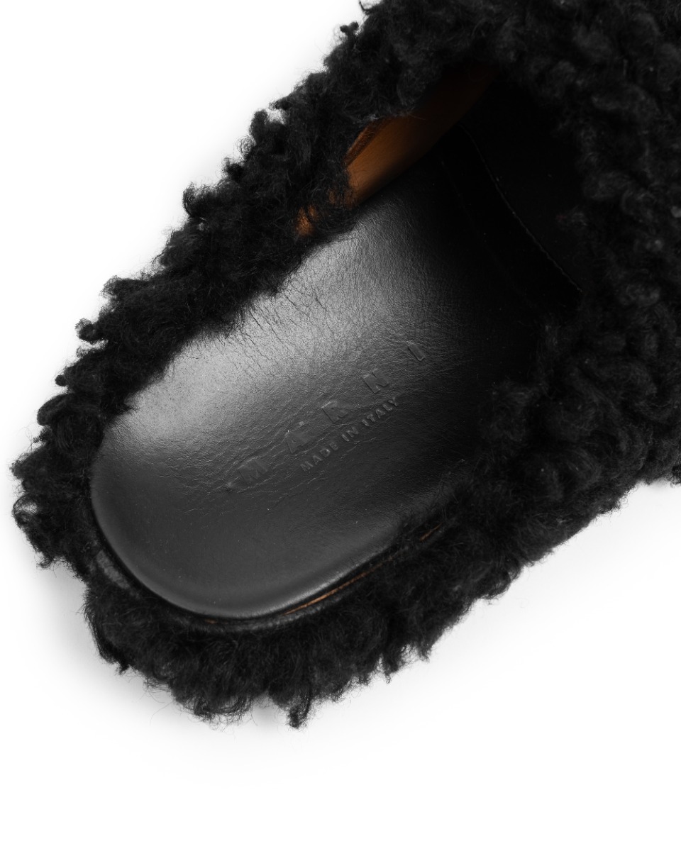 Marni Fussbett shearling mules - 36 thumbnail