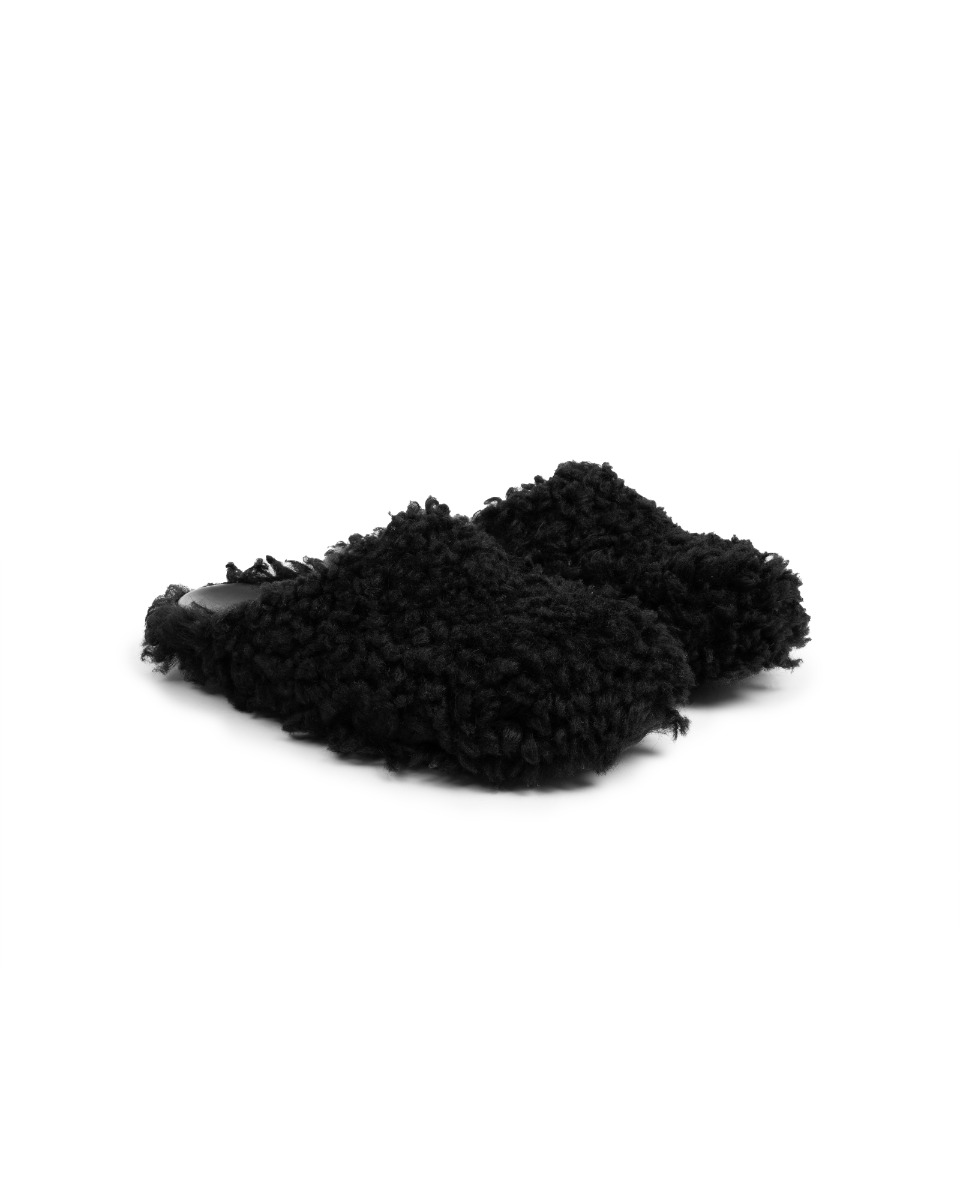 Marni Fussbett shearling mules - 36 thumbnail