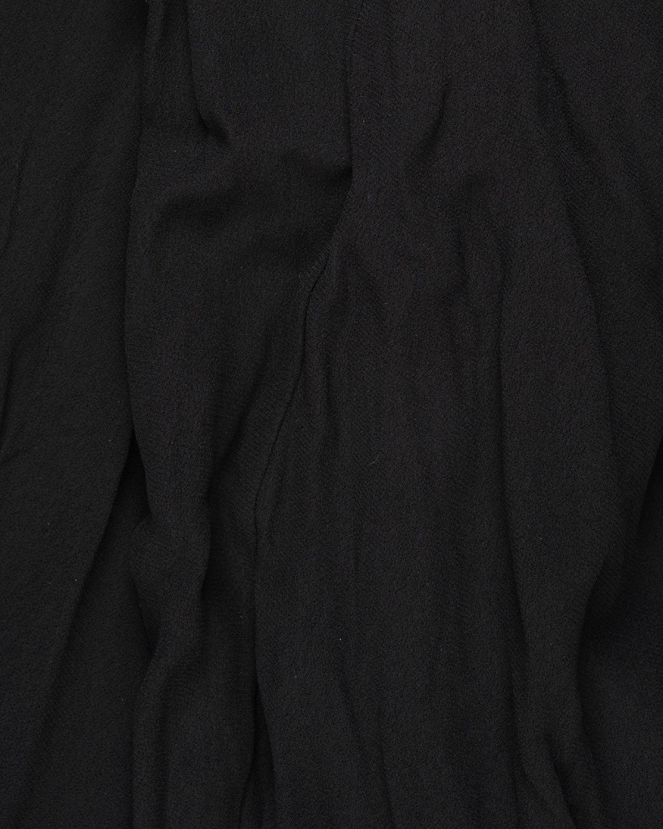 MISBHV 1-OF-1 single-shoulder ruched black dress thumbnail