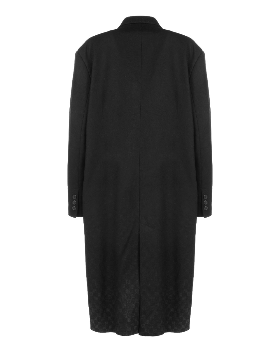 MISBHV single-breasted logo woollen coat thumbnail