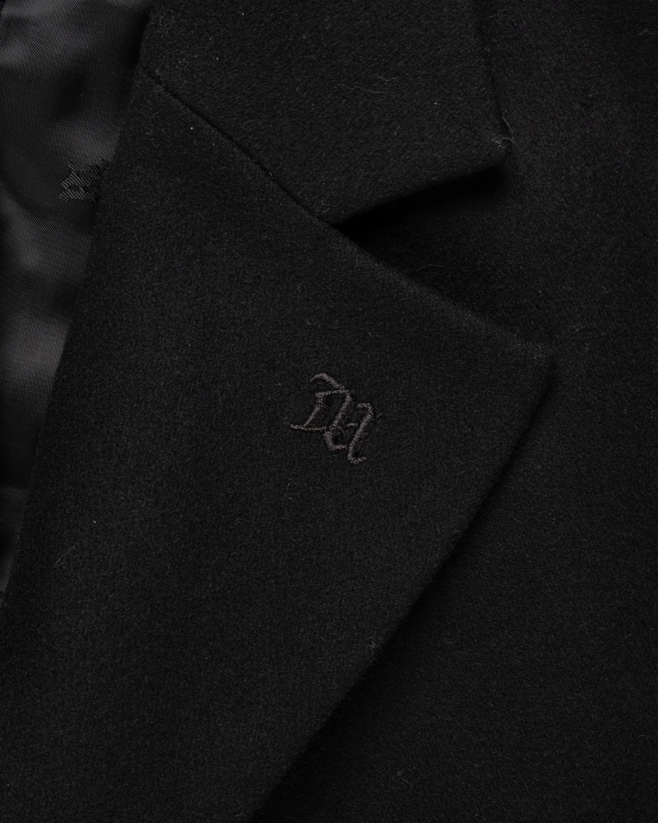 MISBHV single-breasted logo woollen coat thumbnail