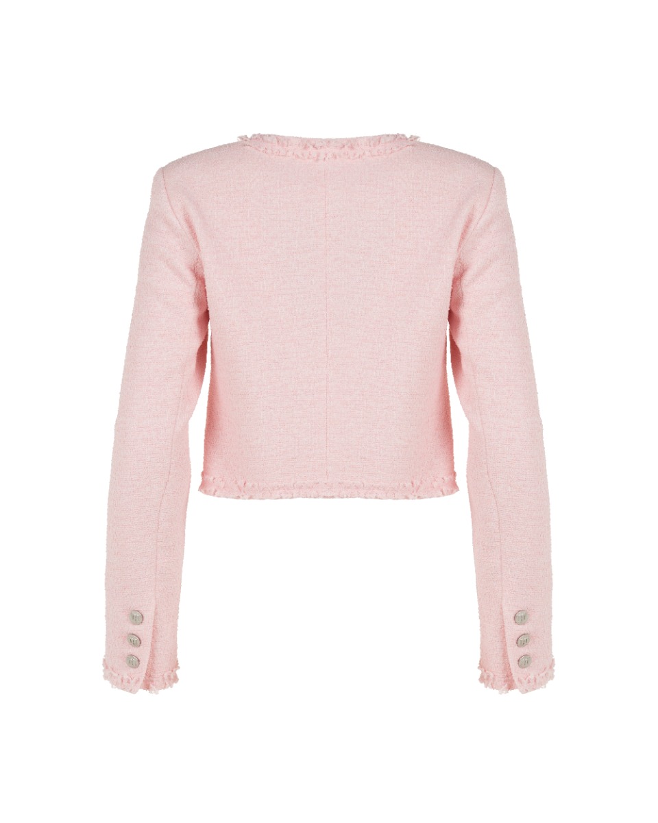 MISBHV tweed pink blazer jacket thumbnail