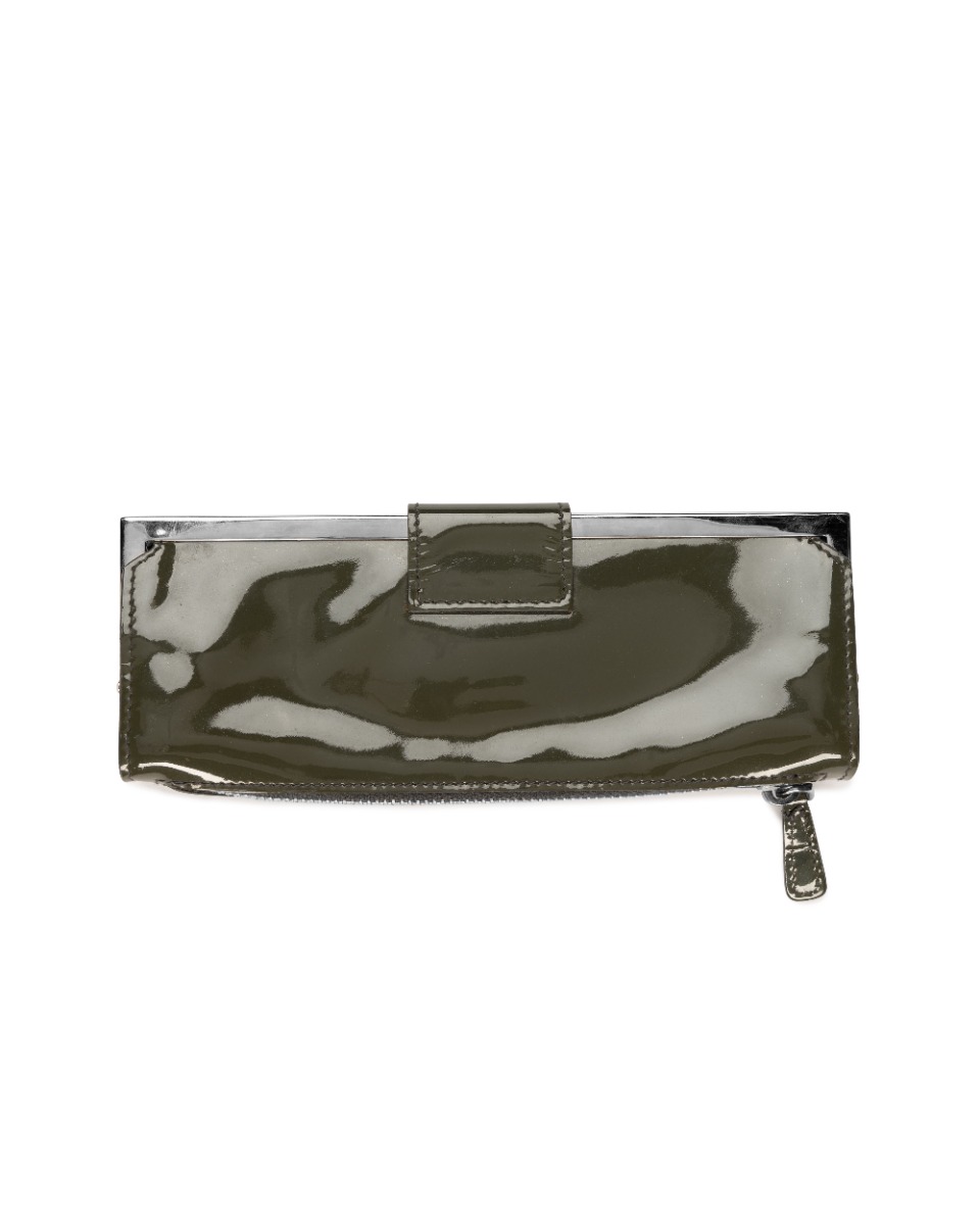 Miu Miu patent leather clasp clutch wallet thumbnail