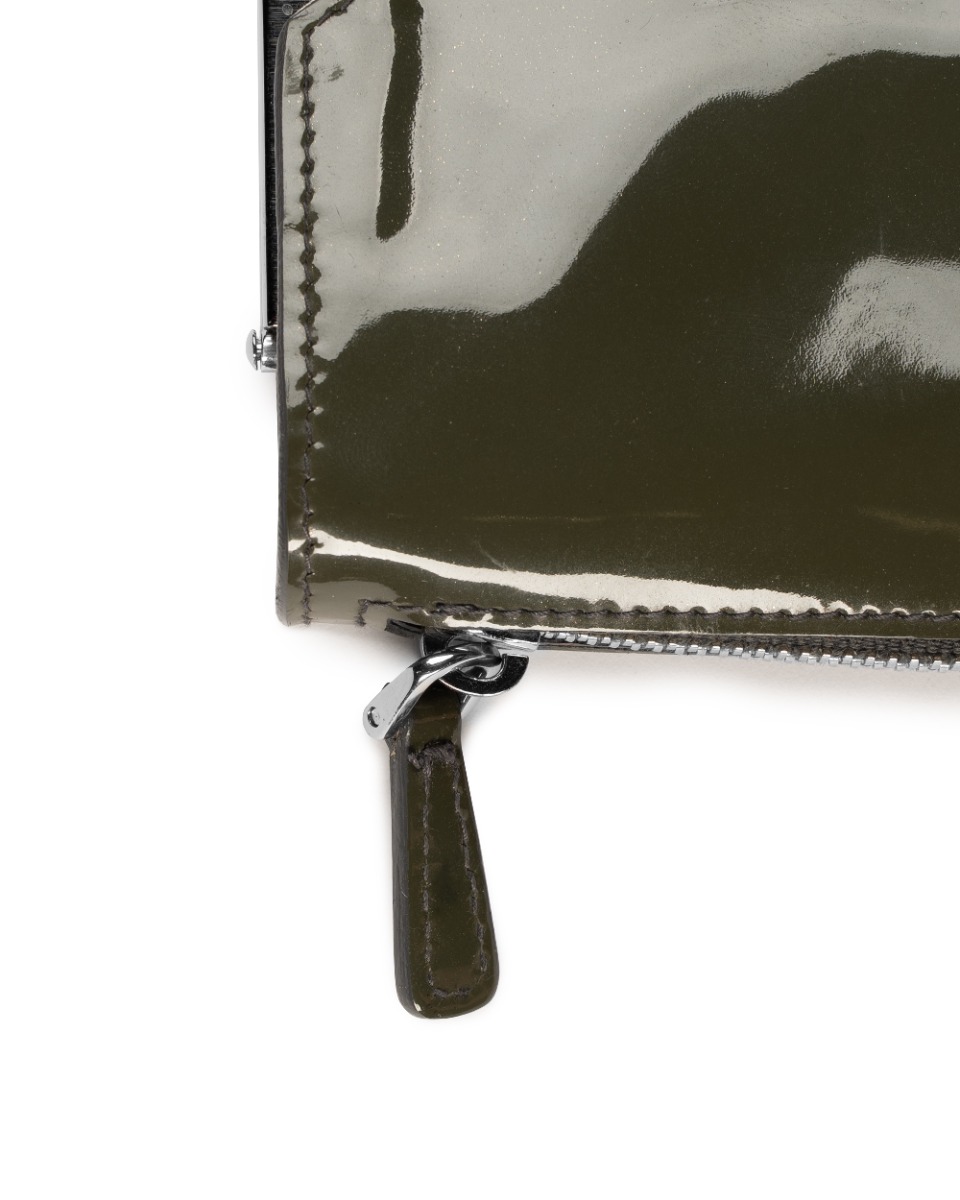 Miu Miu patent leather clasp clutch wallet thumbnail