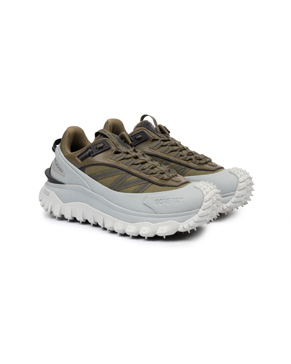 Moncler Grenoble x END Trailgrip Gore-tex khaki sneakers thumbnail