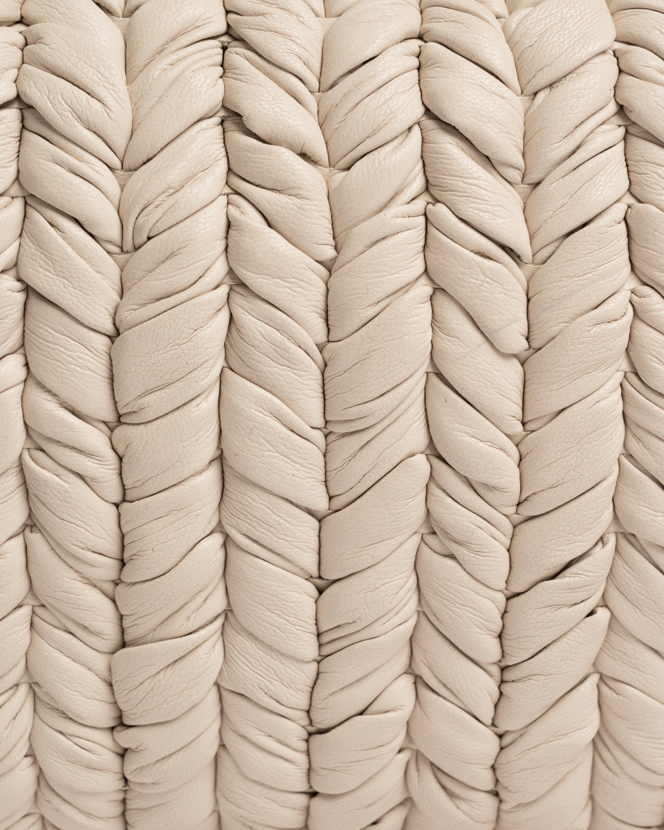 Nanushka The Square press-stud cream white shoulder bag thumbnail