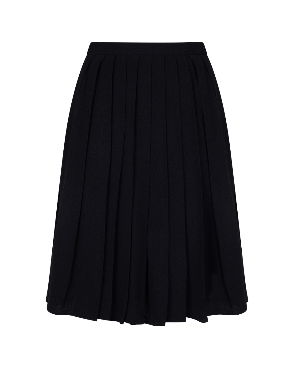 Prada viscose pleated skirt thumbnail