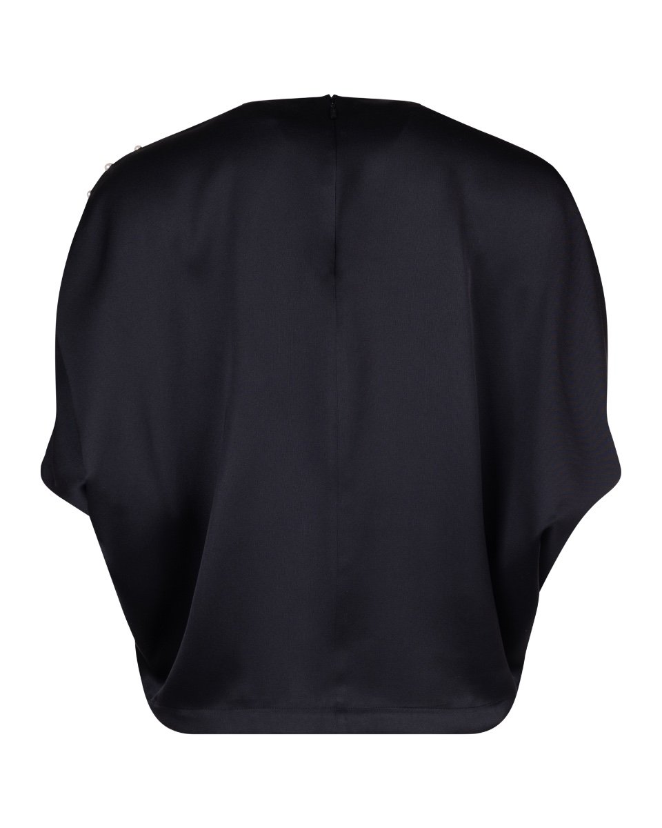 Chloé pearl embelished silk blouse thumbnail