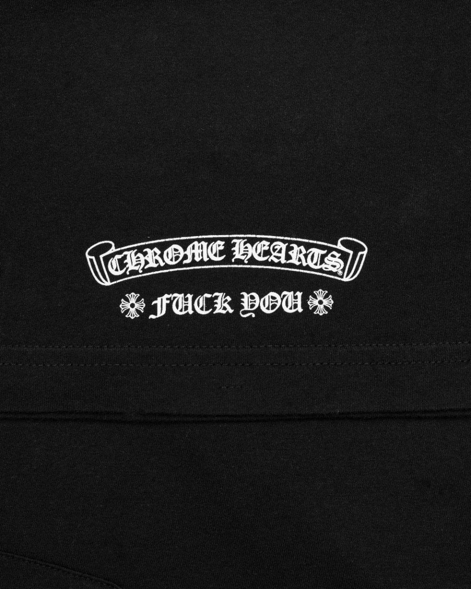 Chrome Hearts "Fuck you" Scroll logo pocket long sleeve t-shirt thumbnail