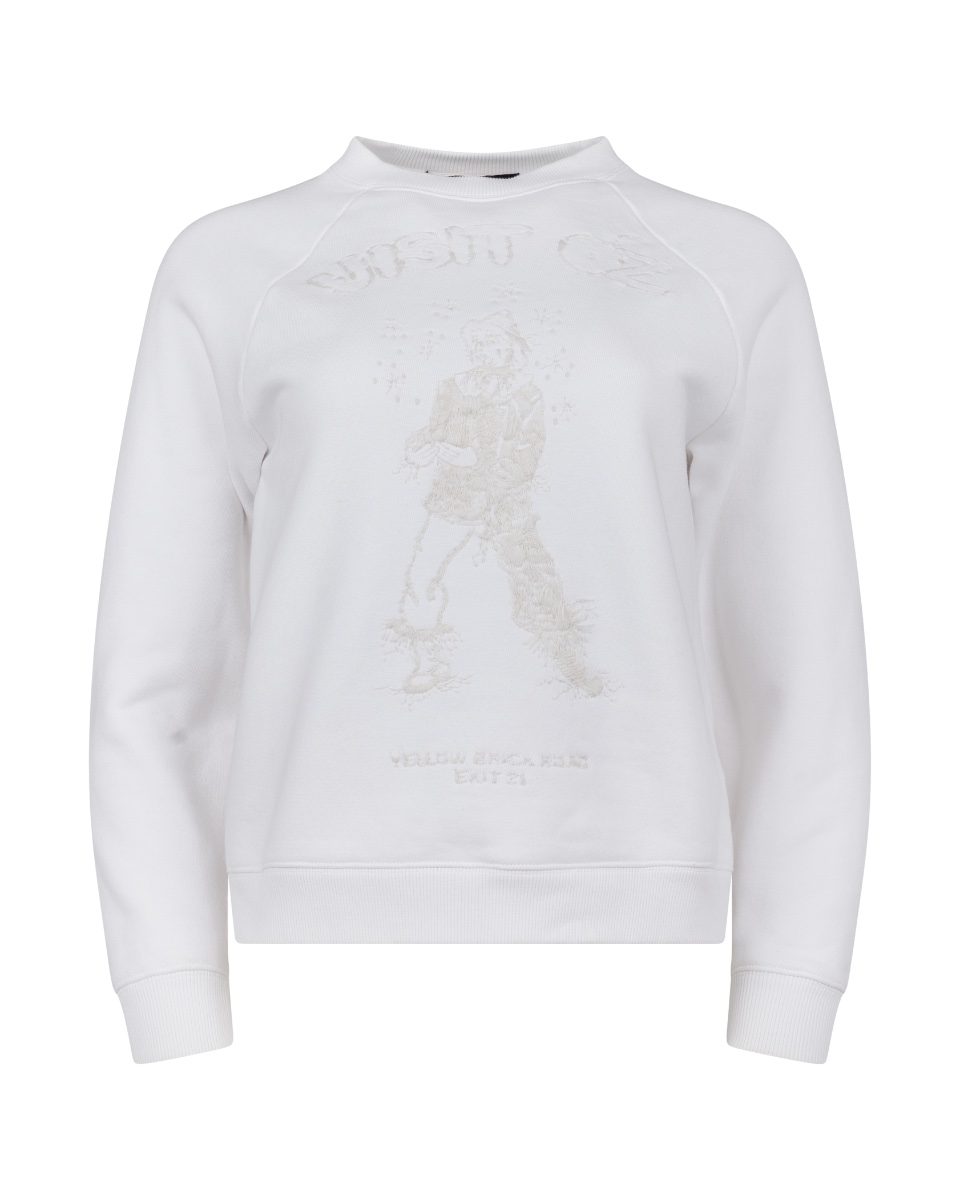Louis Vuitton "Visit OZ" embroidered white crewneck thumbnail