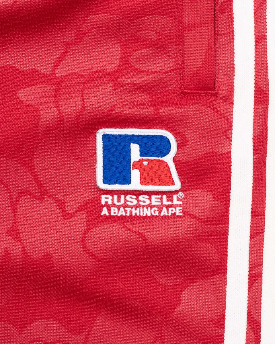 Bape x Russel spellout logo track pants thumbnail