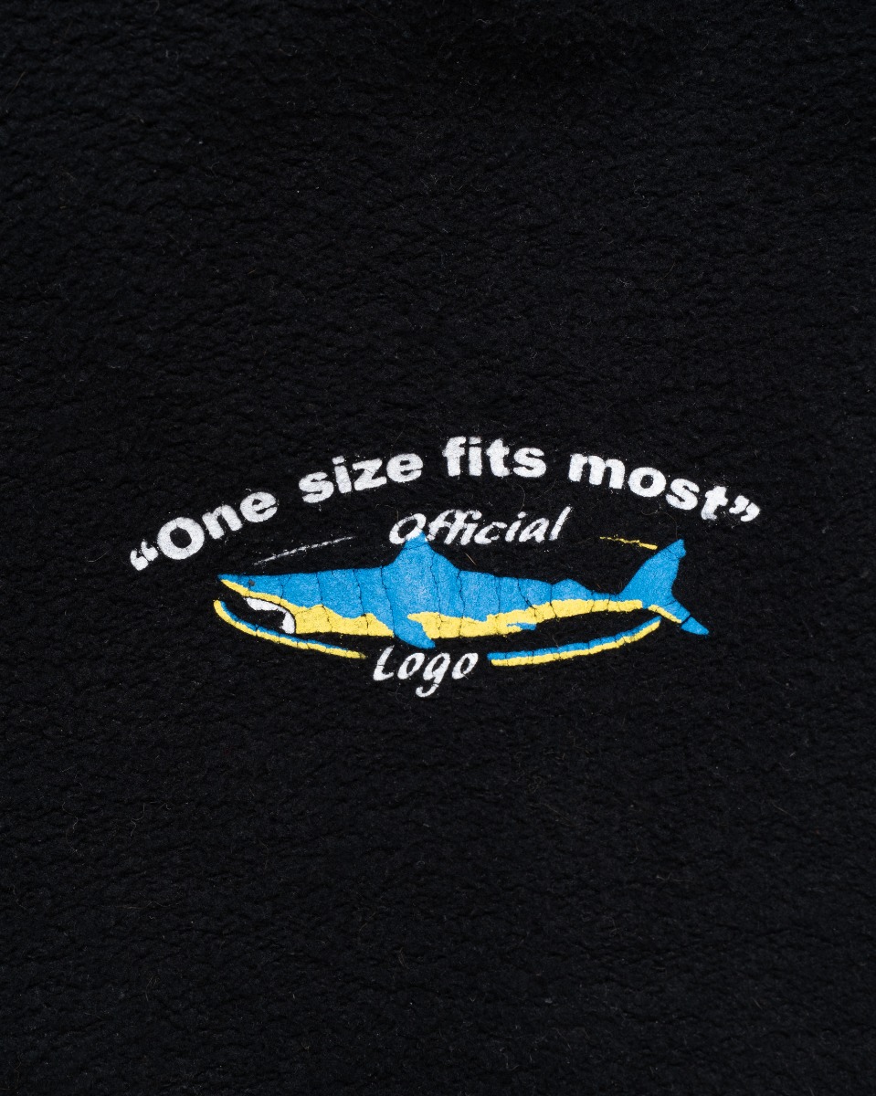 Vetements "One size fits most" oversized inside-out zip sweatshirt thumbnail