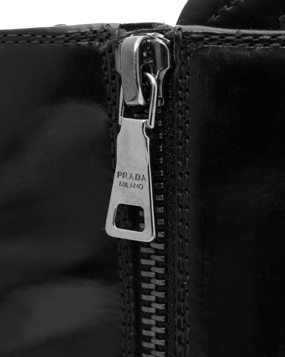 Prada combat boots thumbnail