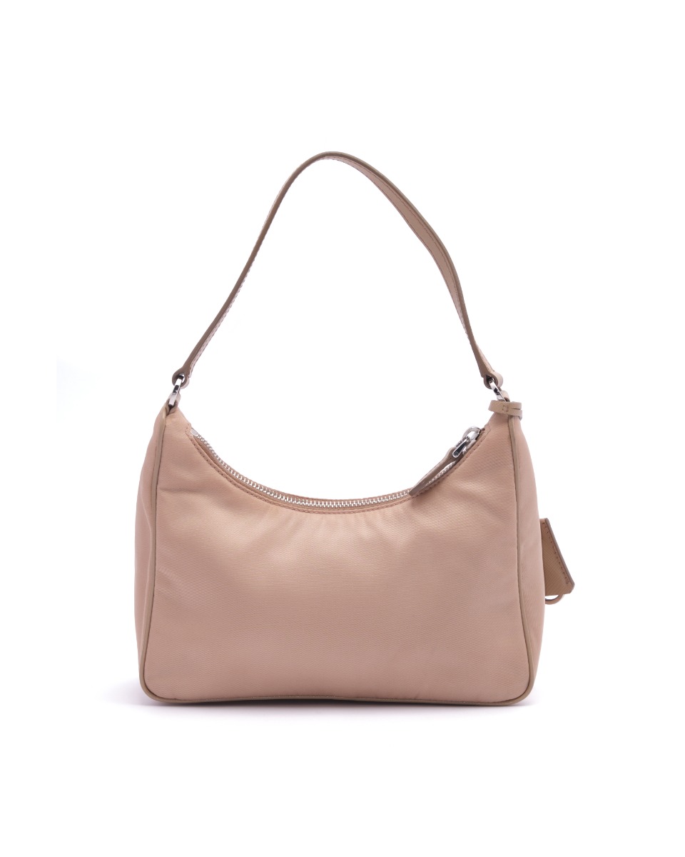 Prada Hobo beige nylon bag thumbnail