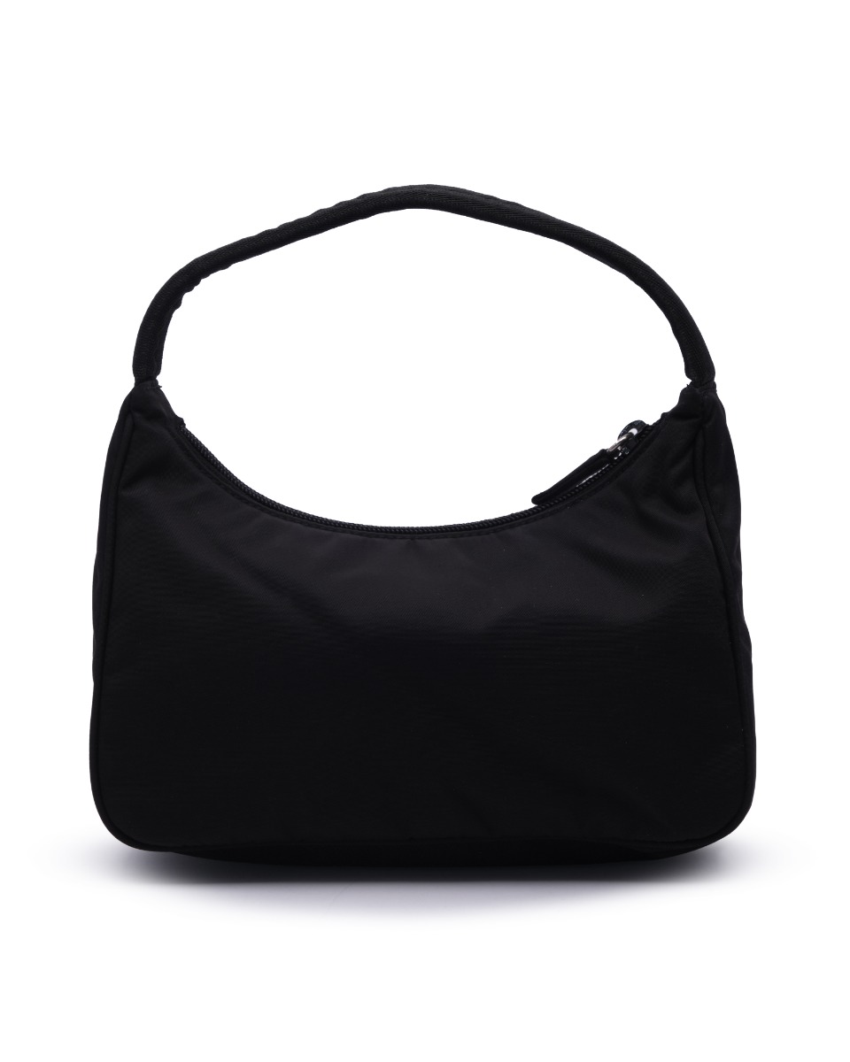 Prada Hobo black nylon bag thumbnail