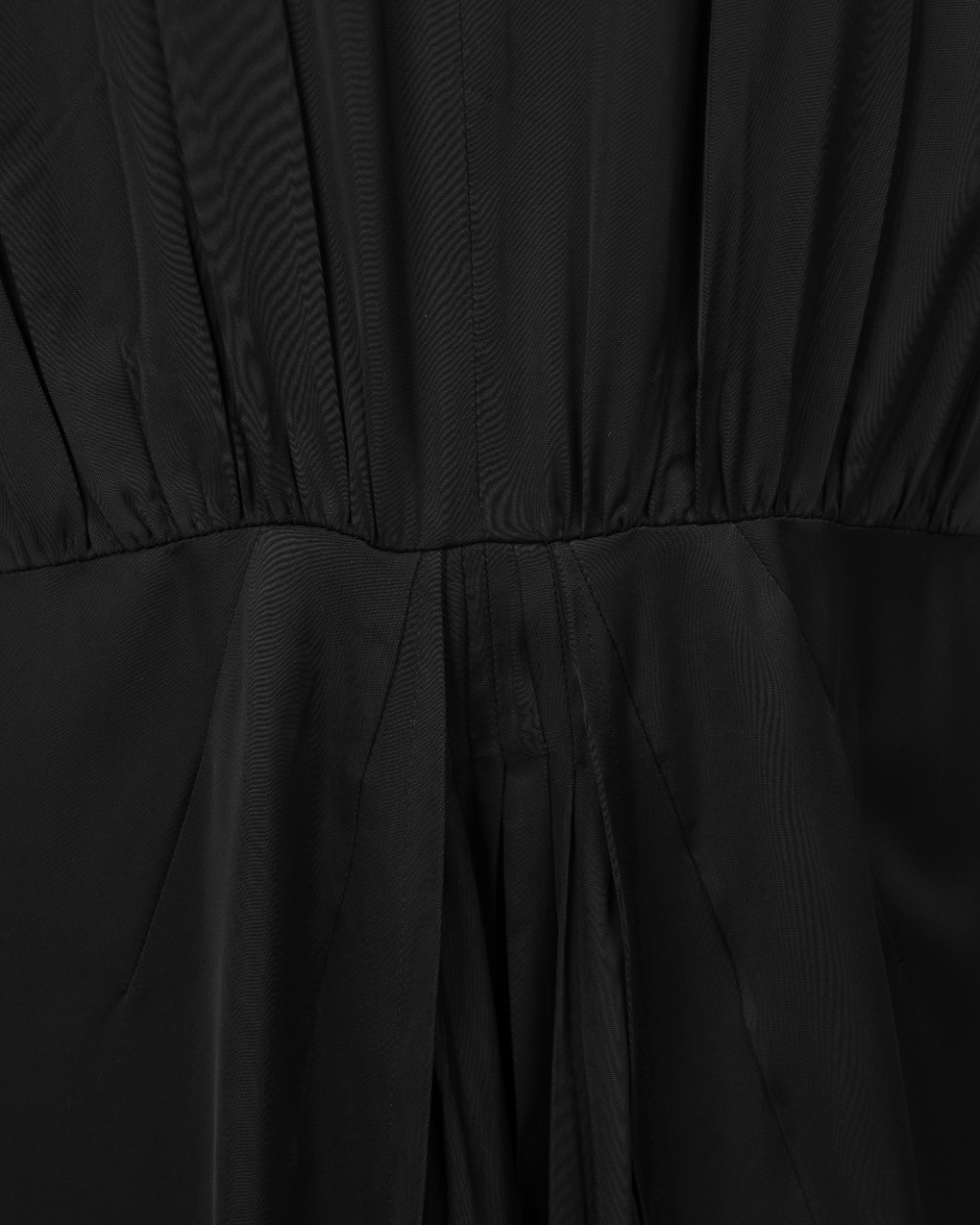 Prada pleated viscose shift dress thumbnail