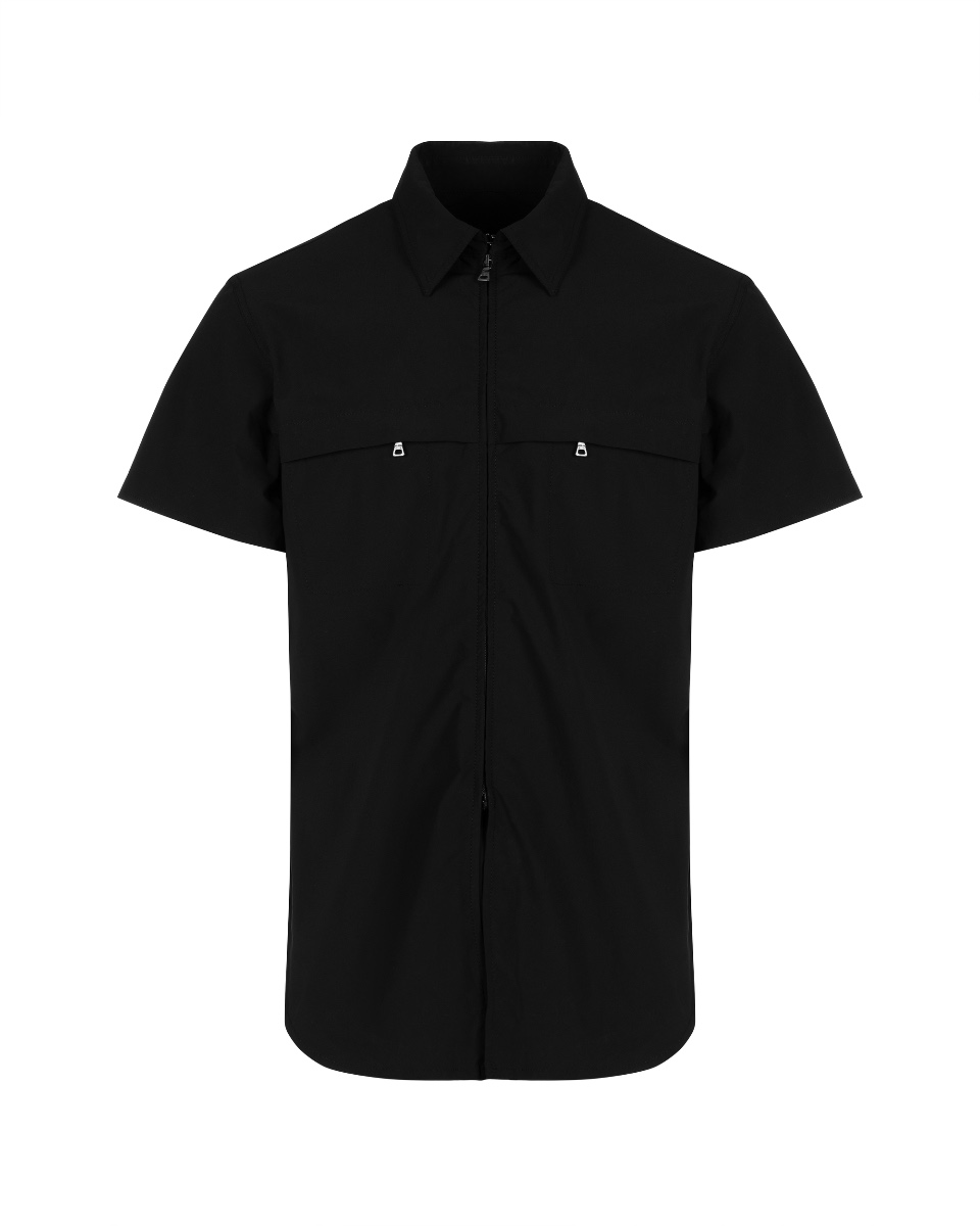 Prada zip-fastening multipocket short sleeve shirt thumbnail