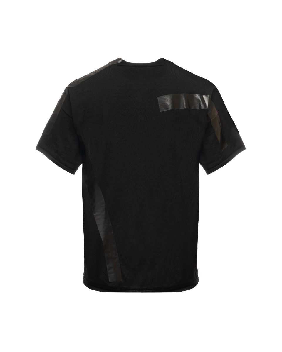 Raf Simons x Templa "Heroes and losers" oversized knitted t-shirt thumbnail