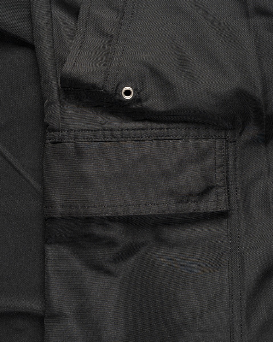 Rick Owens "LIDO" Bela black cargo pants thumbnail