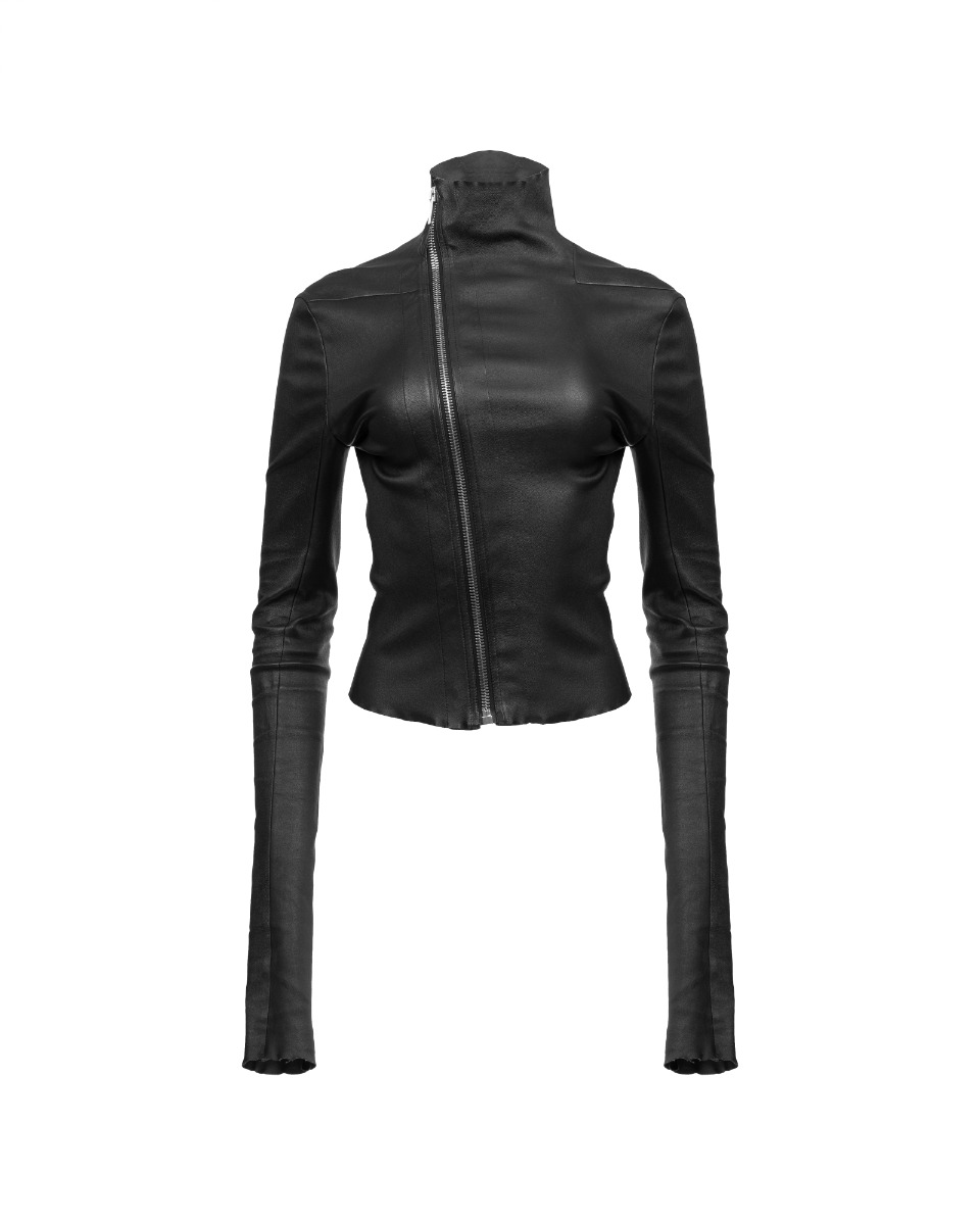 Rick Owens "EDFU" Gary leather jacket thumbnail