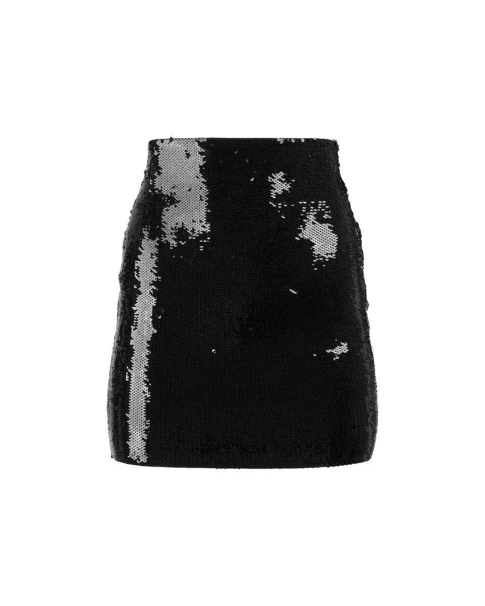 Saint Laurent "Palladium" sequin-embellished skirt thumbnail