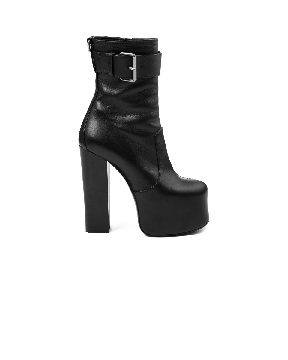 Saint Laurent Cherry 95 platform heel boots thumbnail