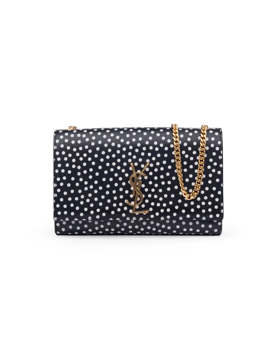 Saint Laurent Kate medium polka dot bag thumbnail