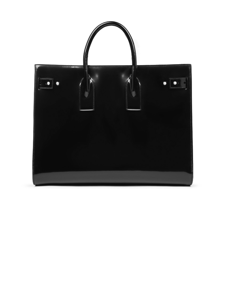 Saint Laurent Sac de Jour Large patent leather bag thumbnail