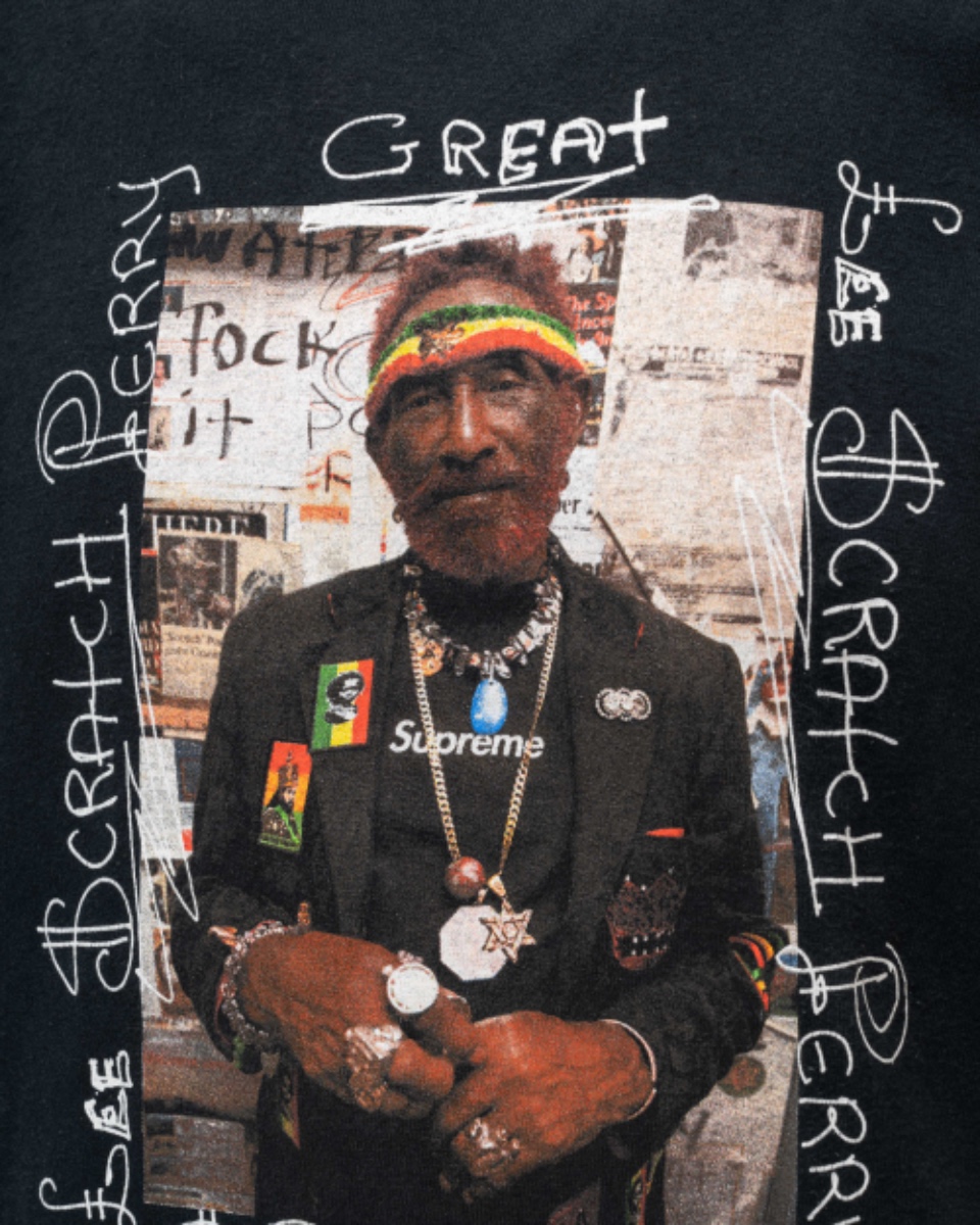 Supreme Lee Scratch Perry Photo black t-shirt thumbnail