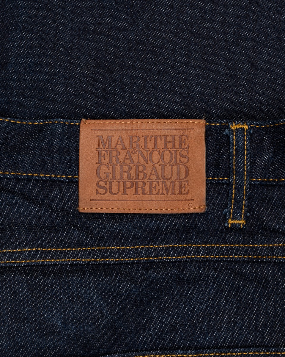 Supreme x Marithé + François Girbaud X-SEAM Indigo denim shorts thumbnail