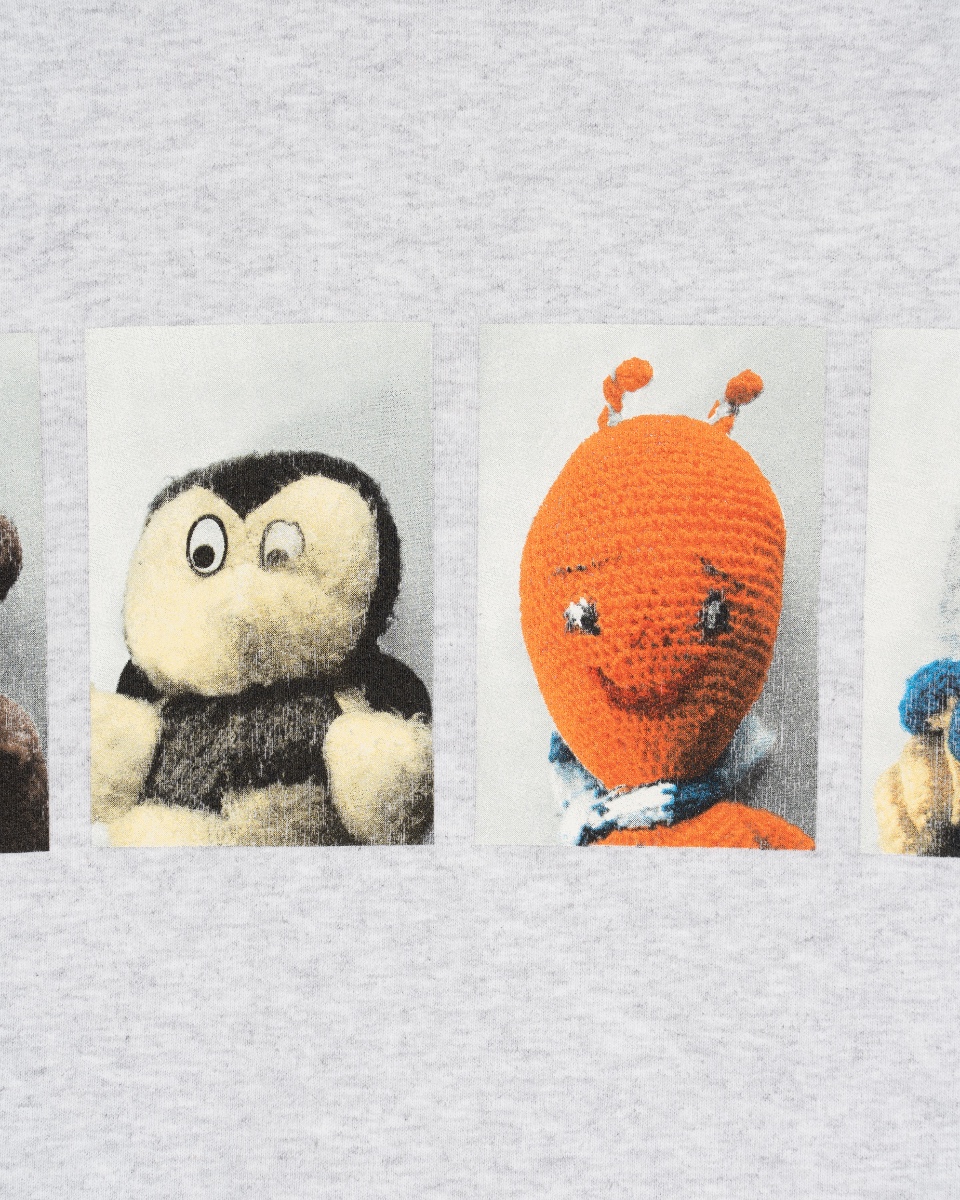 Supreme x Mike Kelly "AhhYouth!" heather grey crewneck sweatshirt thumbnail