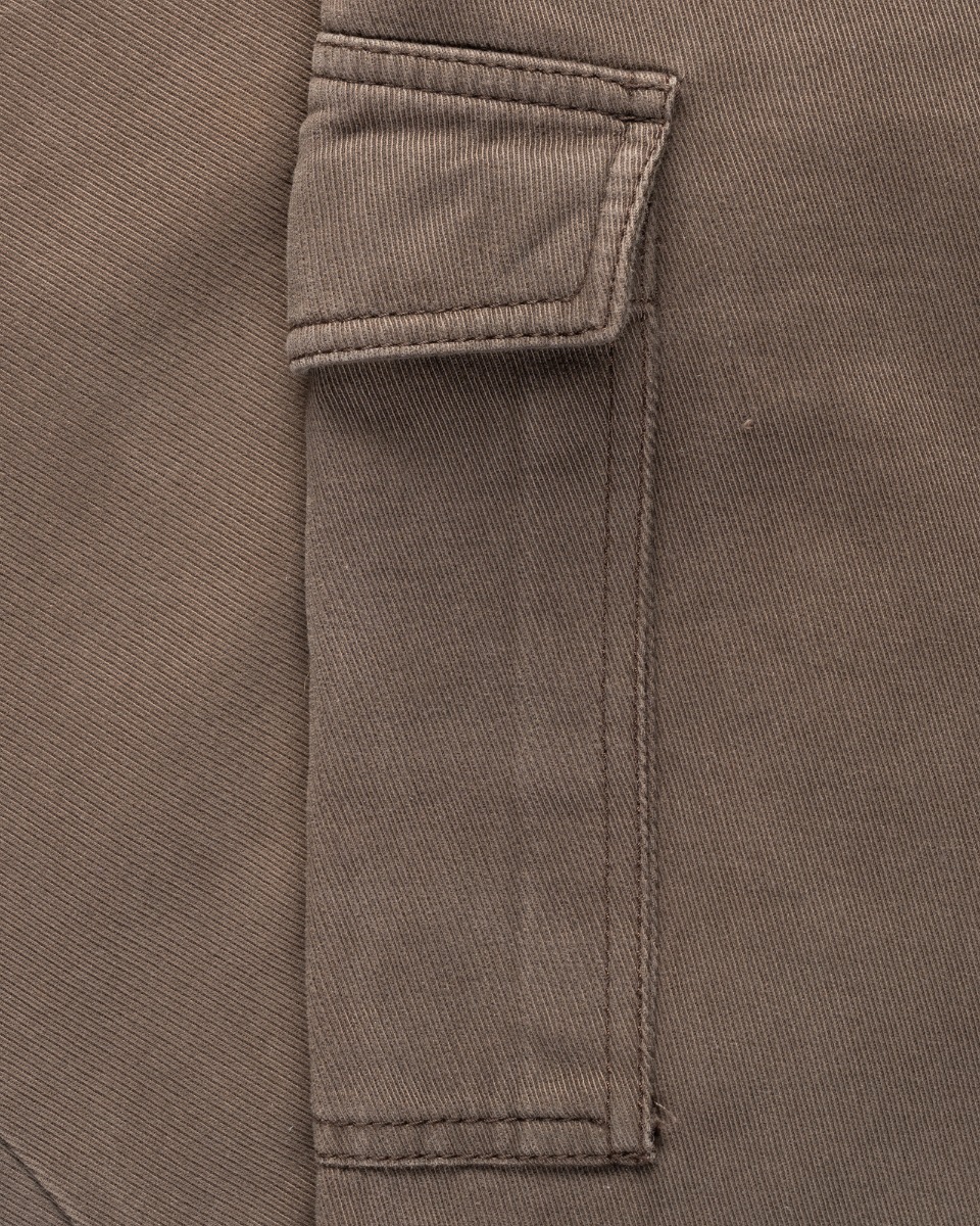 Veronique Branquinho military brown cargo pants thumbnail