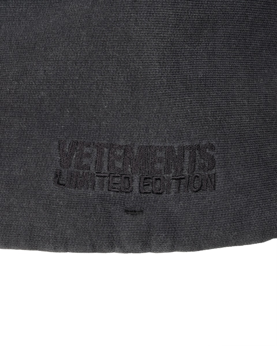 Vetements Limited Edition Crystal logo oversized hoodie thumbnail