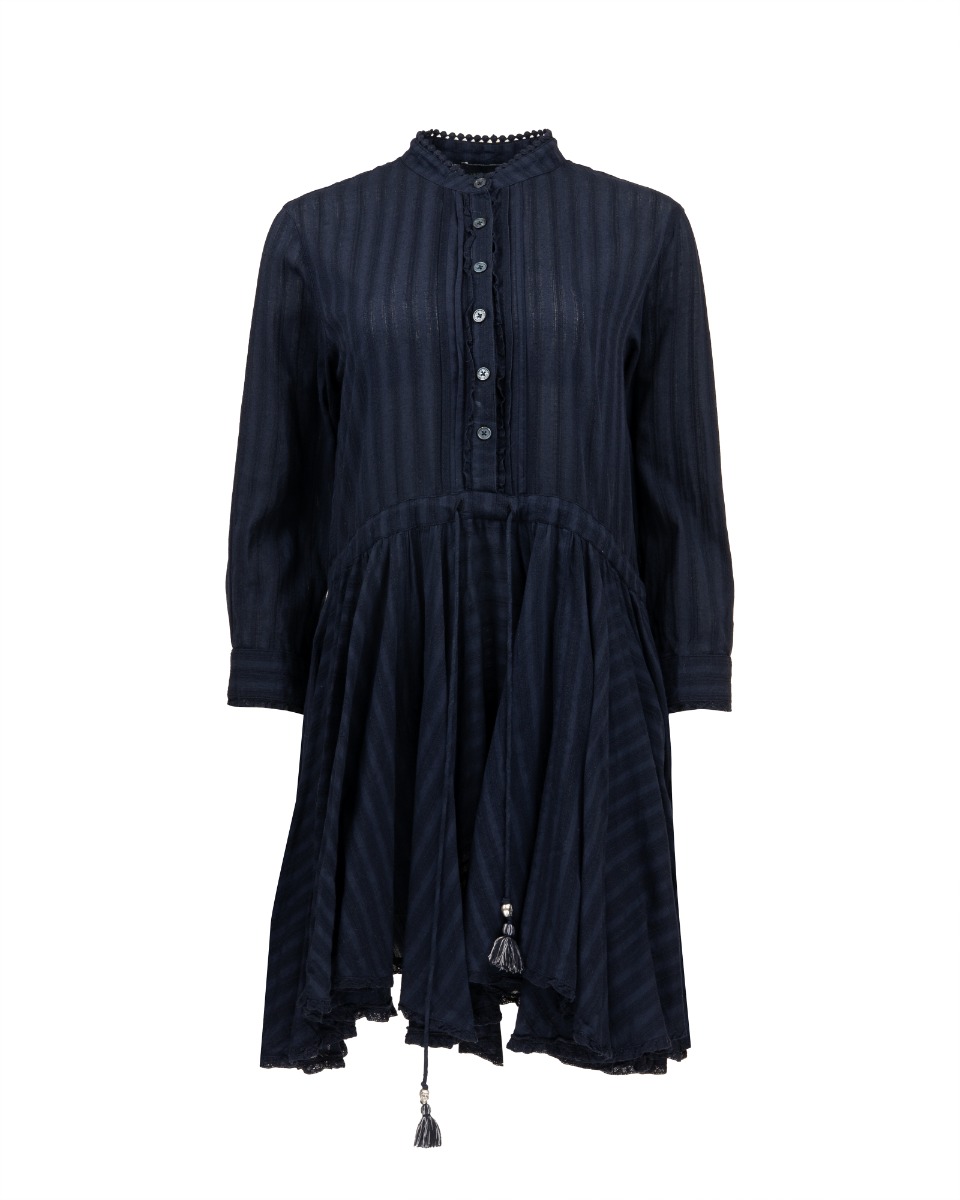 Zadig & Voltaire button-up pleated dress thumbnail